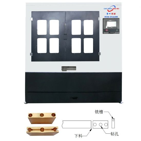 點(diǎn)擊查看詳細(xì)信息<br>標(biāo)題：JRZ-48-B自動(dòng)鎖舌下料鉆孔銑槽機(jī) 閱讀次數(shù)：2108