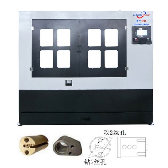 點(diǎn)擊查看詳細(xì)信息<br>標(biāo)題：JZ-15.6數(shù)控鉆小孔、攻絲機(jī)(三頭） 閱讀次數(shù)：3112
