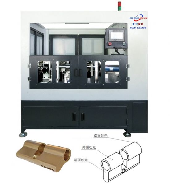 點擊查看詳細信息<br>標題：JZ-12.7C自動鎖殼拉光拉絲機 閱讀次數(shù)：813