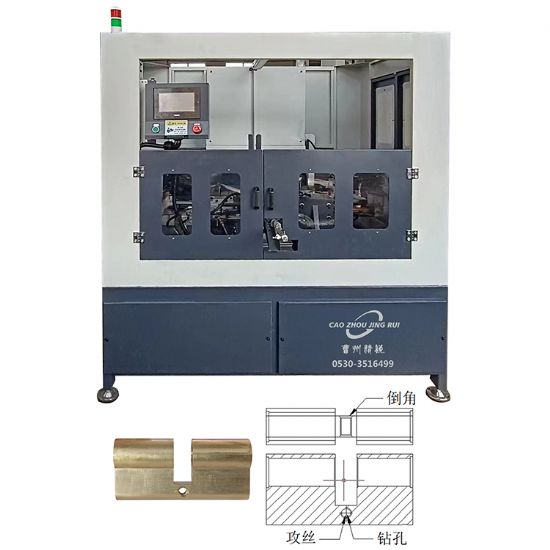 點擊查看詳細信息<br>標題：JZ-13.2 自動鎖殼鉆孔、倒角、攻絲機 閱讀次數(shù)：794